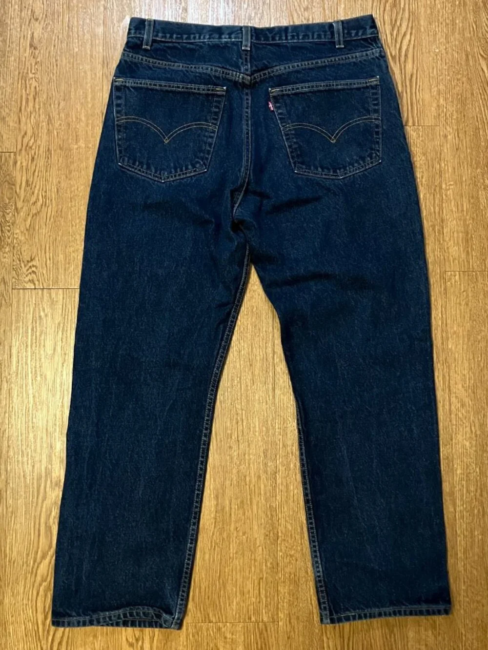 Vtg Levis 505 Jeans Made in USA Dark Wash Denim Mens 38x30 *True 36*